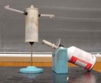 Heron’s Engine Blowtorch