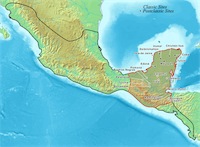 Maya Empire Map