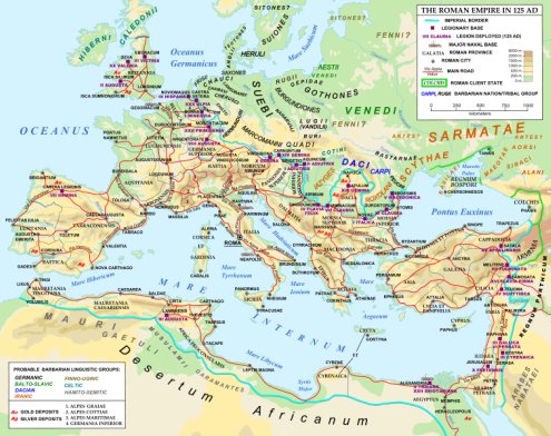 Roman Empire Roads