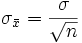 Sampling Distribution Formel